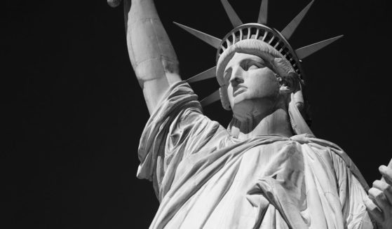 The Statue of Liberty is seen in the above stock image.