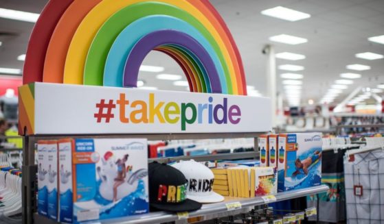 The above image is of Target's LGBT merchandise.