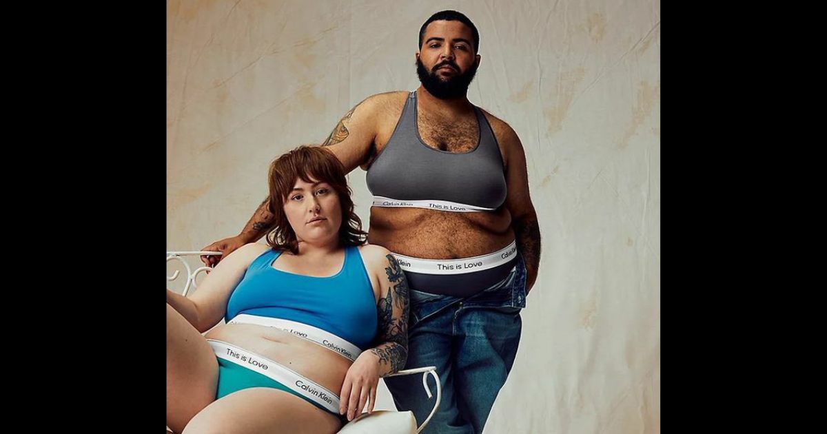 Brand faces backlash over photo shoot of trans person in sports bra.
