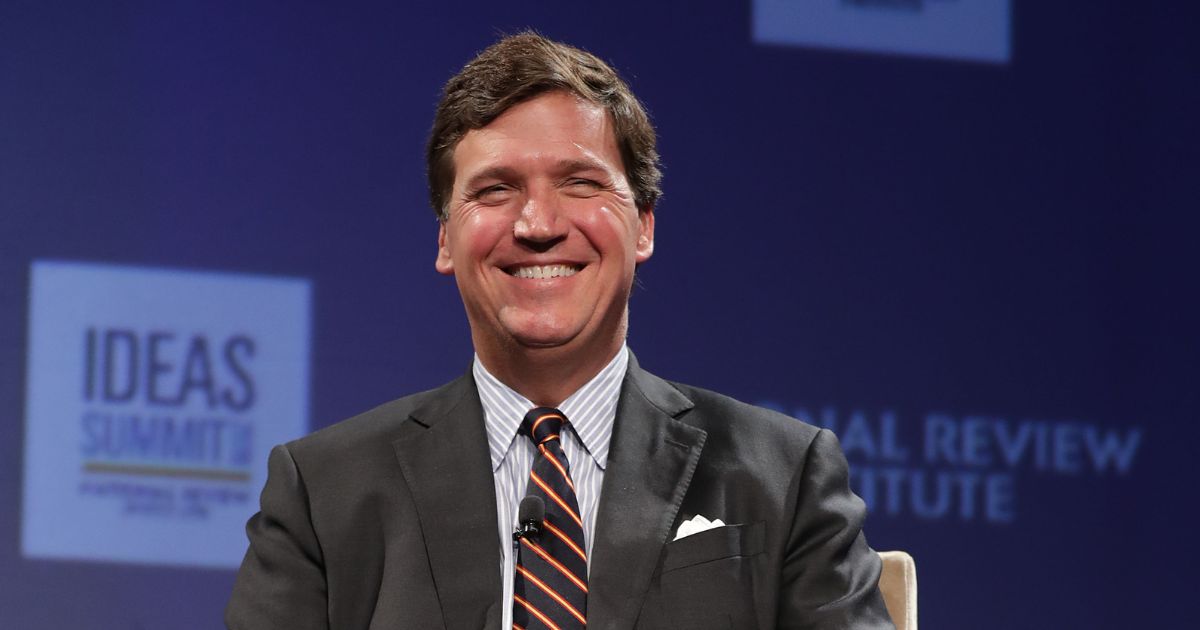 Former Fox News host Tucker Carlson discusses 'Populism and the Right' during the National Review Institute's Ideas Summit at the Mandarin Oriental Hotel March 29, 2019, in Washington, D.C.