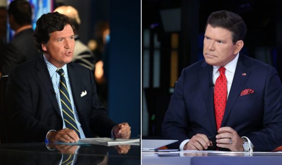 Texts reveal how former Fox commentator Tucker Carlson, left, and chief political anchor Bret Baier, right, felt when Arizona was called for Joe Biden.