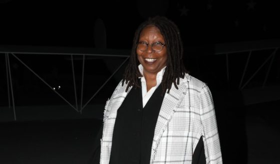 Whoopi Goldberg attends the Thom Browne fashion show during New York Fashion Week at The Shed on Feb. 14 in New York City.