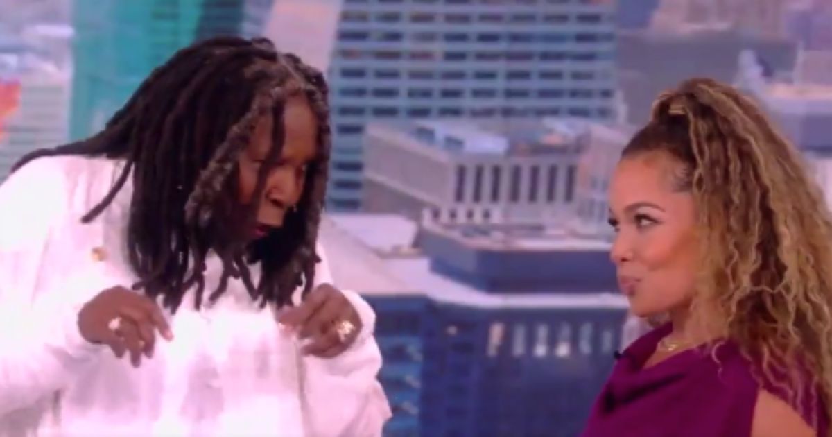 ‘The View’ gets chaotic as Whoopi Goldberg does inappropriate act on co-host while being filmed.