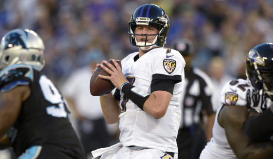 Quarterback Ryan Mallett, then with the Baltimore Ravens in a 2016 file photo.