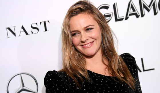 Alicia Silverstone, seen in a 2018 file photo, announced her pick for president in a social media post.