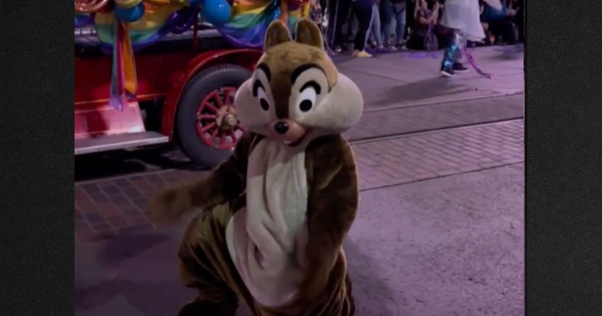 Disney Character Appears to Dance Suggestively for Kids at ‘Pride Night’ Parade