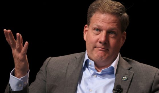 Chris Sununu speaks onstage at the 2023 TIME100 Summit in New York City on April 25.
