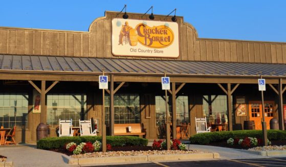 A Cracker Barrel restaurant and country store in Hagerstown, Maryland, is seen Aug. 26 2020.