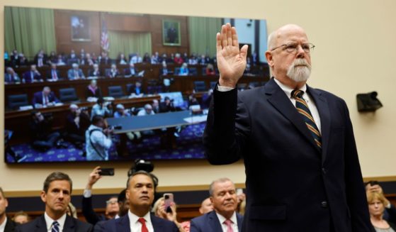 Special counsel John Durham is sworn-in to testify before the House Judiciary Committee in the Rayburn House Office Building in Washington on Wednesday