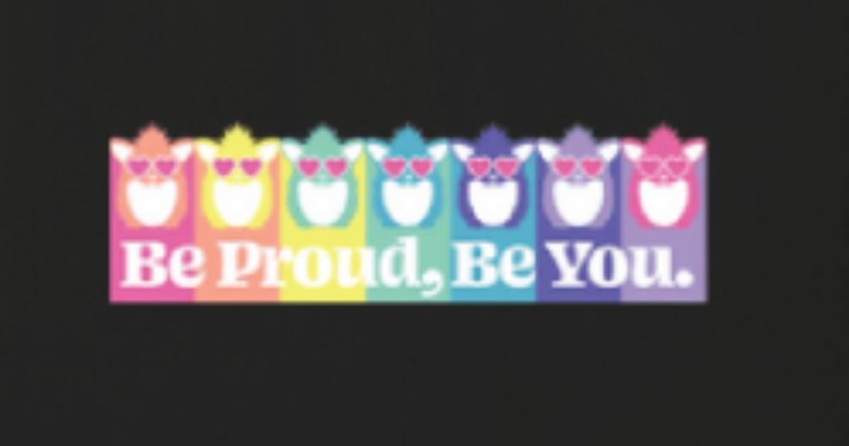 The children's company Hasbro is selling a line of "pride" clothing and accessories with the faces of the company's popular characters on them.