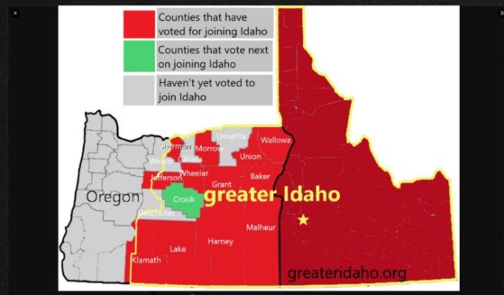 Oregon and Idaho would look very different if the proposal passes.