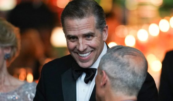 Hunter Biden attends an official state dinner at the White House in Washington, D.C., on Thursday.