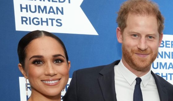 Meghan, Duchess of Sussex, and Prince Harry attend the 2022 Robert F. Kennedy Human Rights Ripple of Hope Gala in New York City on Dec. 6, 2022.