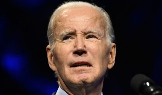 President Joe Biden speaks during the League of Conservation Voters' annual capital dinner at the Anthem in Washington on Wednesday.