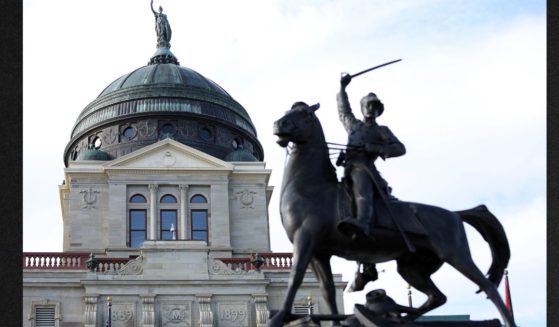 The Montana State Capitol in Helena is seen in a file photo from May 3. Several Montana Republican lawmakers have been among the more than 100 conservative leaders to receive threatening letters containing a mysterious white, powdery substance.