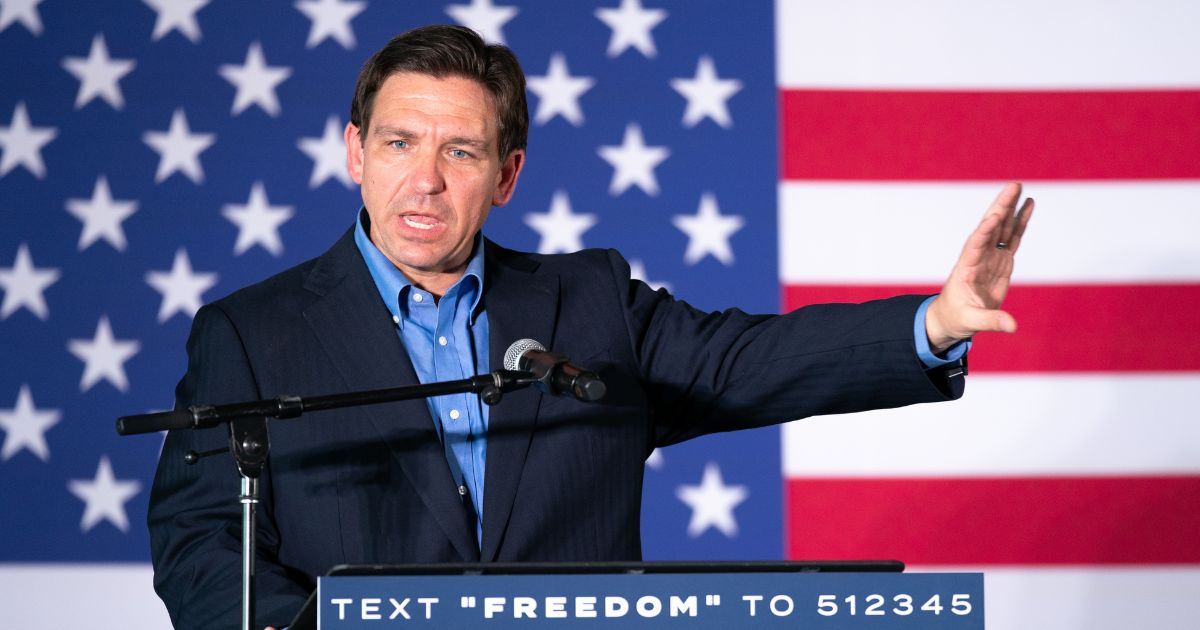 DeSantis urges Dem to stop chirping and join race against Biden.