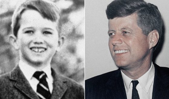 At left, Robert Kennedy Jr., then 8 years old, is seen Feb. 10, 1963. At right, then-Sen. John F. Kennedy is seen at the Democratic National Convention in Los Angeles on July 1, 1960.
