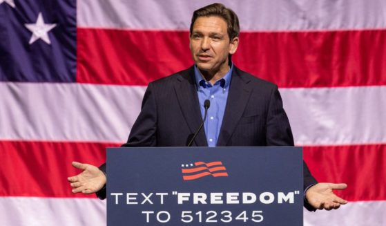 Florida Governor and 2024 presidential hopeful Ron DeSantis speaks during a campaign stop at the Greenville Convention Center in Greenville, South Carolina, on June 2.