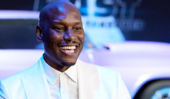 Tyrese Gibson poses at the trailer launch of the film "Fast X," Thursday, Feb. 9, 2023, at L.A. Live in Los Angeles. (Chris Pizzello / Associated Press)