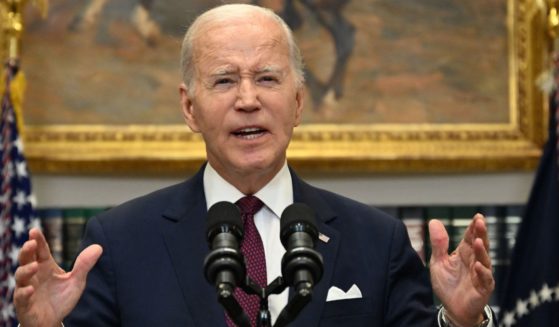 President Joe Biden speaks about the Supreme Court's decision on affirmative action, in the Roosevelt Room of the White House in Washington, D.C., on Thursday.