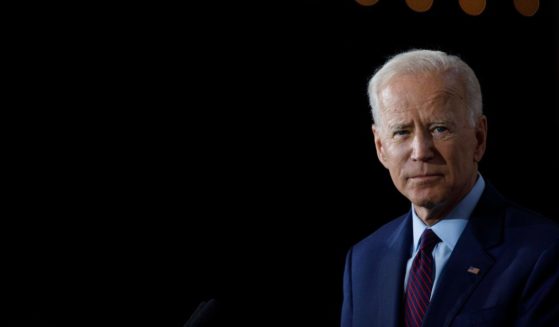 Then-Democratic presidential candidate and former Vice President Joe Biden delivers remarks during a campaign press conference on Aug. 7, 2019, in Burlington, Iowa.
