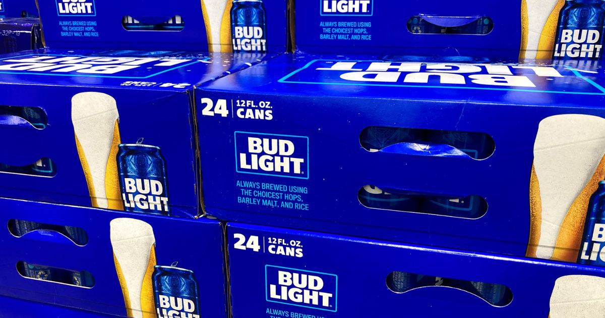 Bud Light spotted on gas station shelves – not ideal for company.