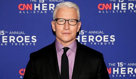 Anderson Cooper attends The 15th Annual CNN Heroes: All-Star Tribute at American Museum of Natural History on Dec. 12, 2021, in New York City.