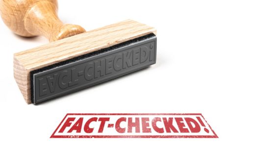 The above image is of a fact check stamp.