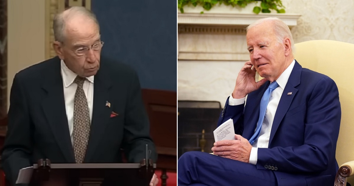 Grassley’s recordings reveal bad news for Biden and worse for the FBI.