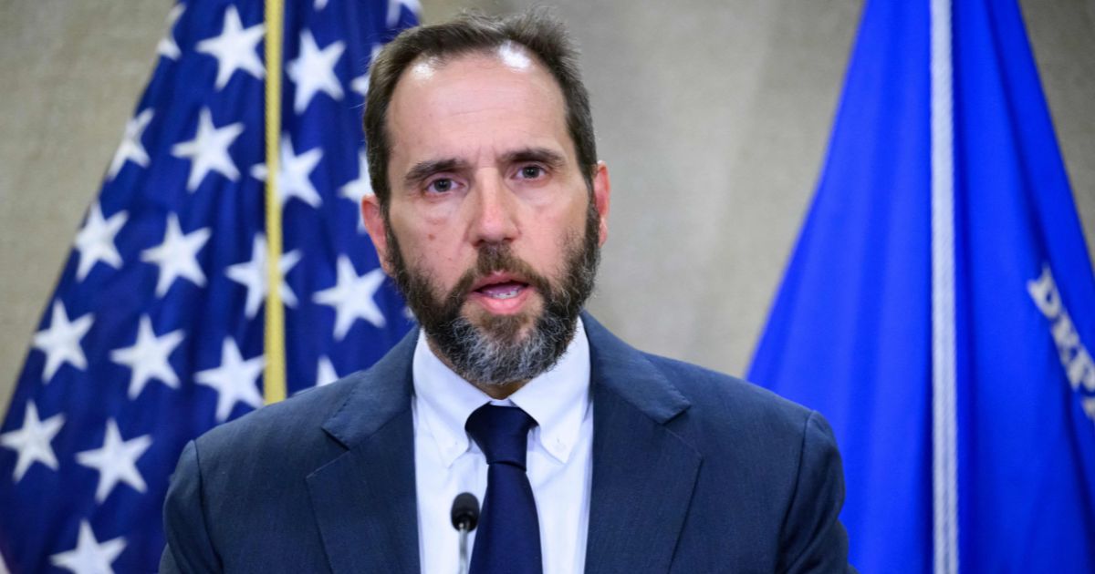 Special Counsel Jack Smith speaks to the press at the US Department of Justice in Washington, DC, on June 9, 2023, announcing the unsealing of the indictment against former US President Donald Trump.