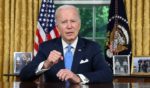 President Joe Biden, pictured during an address to the nation on Friday, is the subject of increasing concerns about his physical and mental health after his public stumble last week at the Air Force Academy graduation.