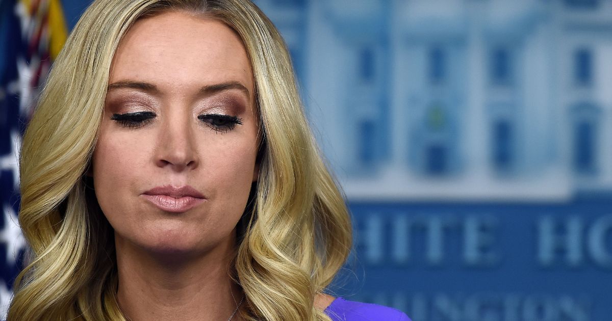 White House Press Secretary Kayleigh McEnany speaks during a press briefing at the White House on December 15, 2020 in Washington, DC.