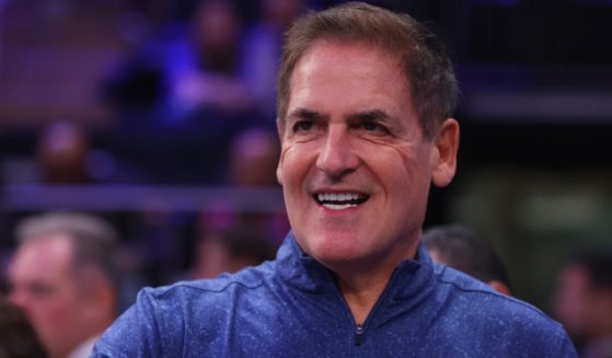 Billionaire businessman Mark Cuban, owner of the NBA's Dallas Mavericks, is pictured in a December file photo before a Mavericks game against the New York Knicks at New York City's Madison Square Garden.