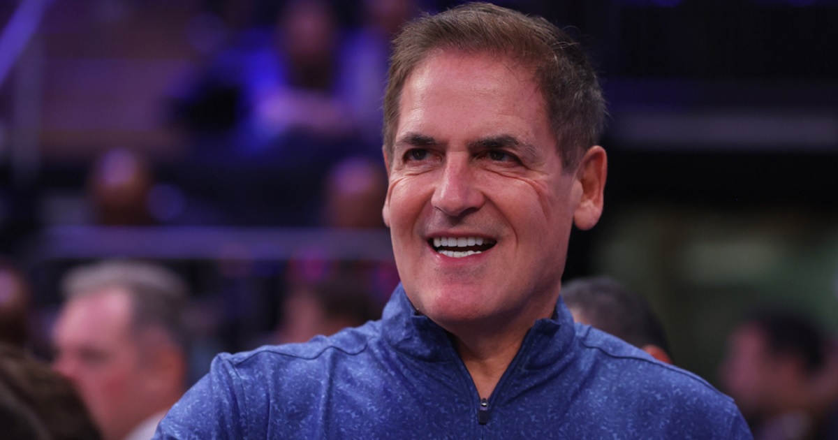 Billionaire businessman Mark Cuban, owner of the NBA's Dallas Mavericks, is pictured in a December file photo before a Mavericks game against the New York Knicks at New York City's Madison Square Garden.