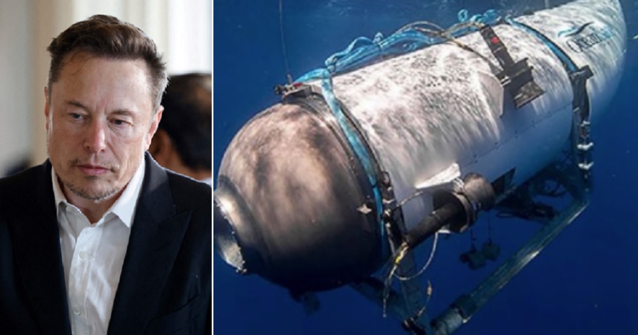 Tesla CEO and Twitter owner Elon Musk is under fire from liberal group that tried to tie him to the potentially unfolding tragedy of the lost submersible that was headed to the shipwreck of the Titanic this week.