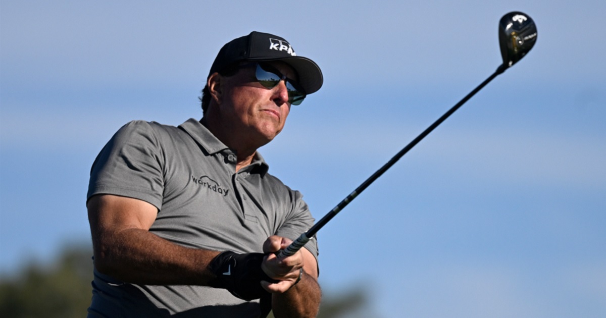 American golf star Phil Mickelson, pictured in a January file photo from the Farmers Insurance Open golf tournament in San Diego, was one of golf's major names who joined the LIV tour owned by Saudi Arabia before the LIV-PGA merger earlier this month.