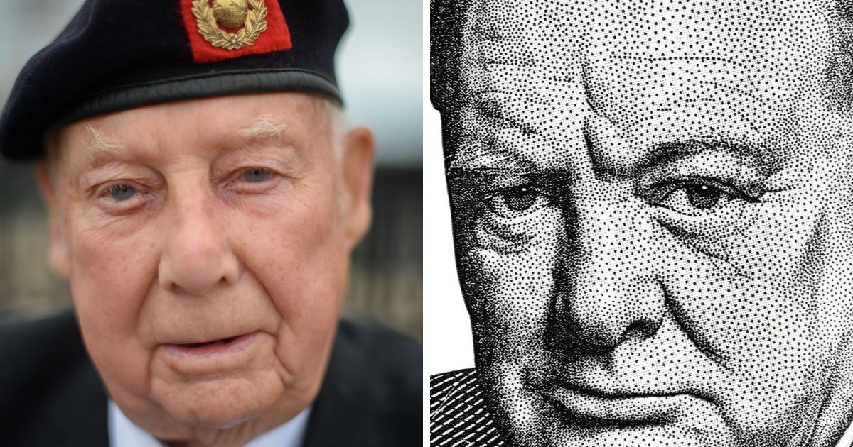 D-Day vet recalls Churchill’s 7 words pre-landing.