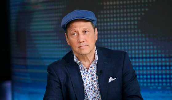 Comedian Rob Schneider appears on "Jesse Watters Primetime" to promote the show "FOX Nation's Rob Schneider: Woke Up in America" on Tuesday, June 20, 2023, in New York. (Andy Kropa / AP)