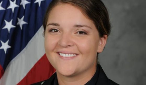 Officer Kayla Wallace helped a woman during a routine traffic stop in Myrtle Beach, South Carolina, on May 28.