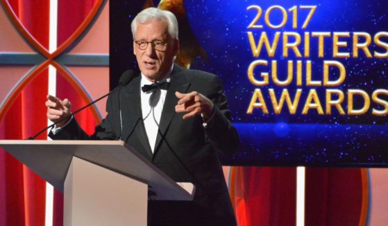 Actor James Woods speaks onstage during the 2017 Writers Guild Awards L.A. Ceremony at The Beverly Hilton Hotel on Feb. 19, 2017, in Beverly Hills, California.