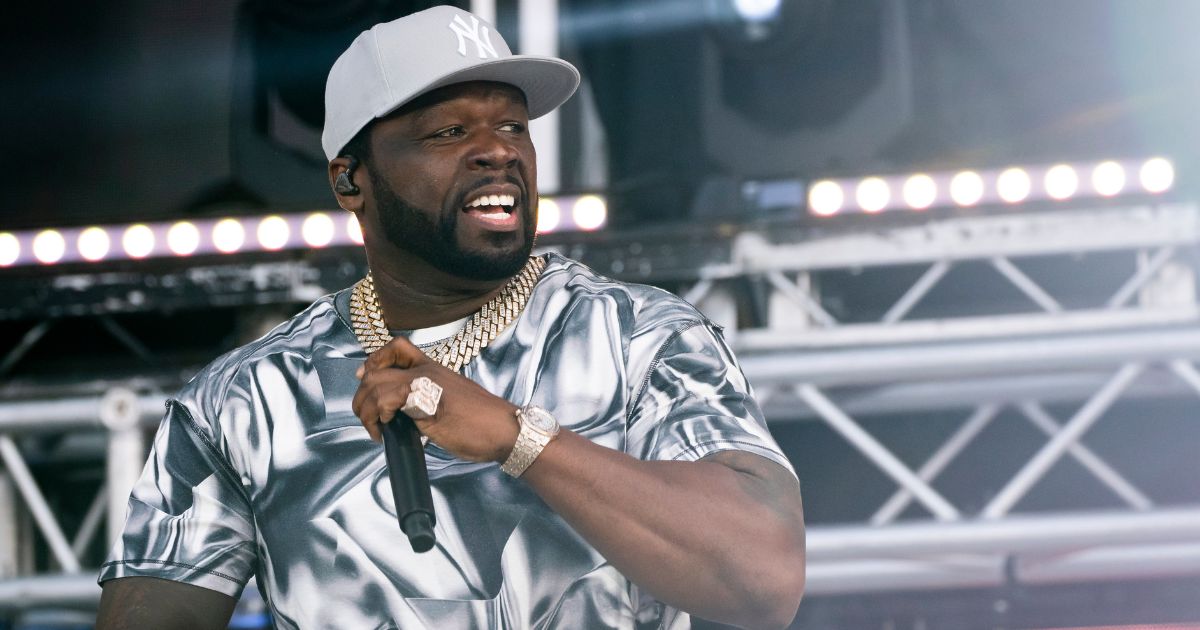 50 Cent performs at the Wireless Music Festival in Finsbury Park in London, England, on Sunday.
