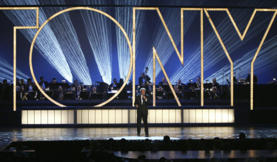 Singer Tony Bennett performs during the 58th annual Tony Awards at New York's Radio City Music Hall on Sunday, June 6, 2004. Bennett died Friday at age 96.