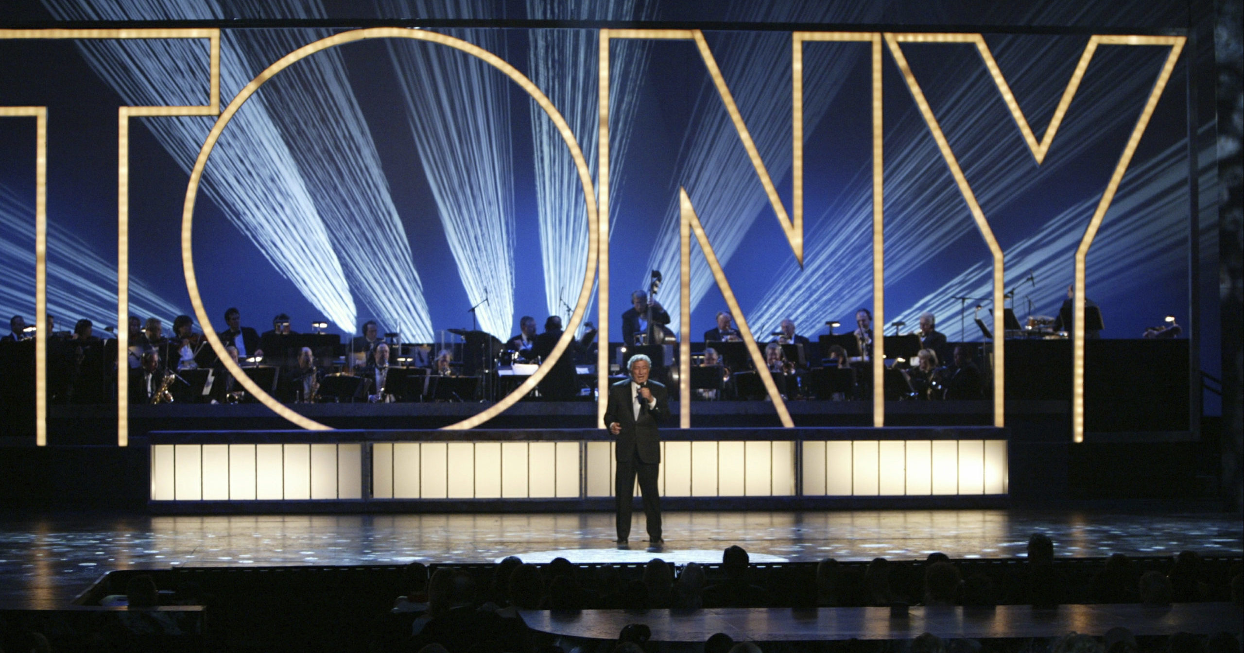 Singer Tony Bennett performs during the 58th annual Tony Awards at New York's Radio City Music Hall on Sunday, June 6, 2004. Bennett died Friday at age 96.
