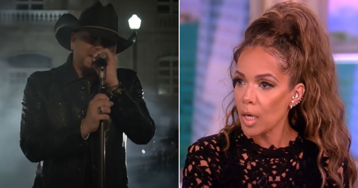 Jason Aldean's new video for "Try That in a Small Town" outraged "View" co-host Sunny Hostin.