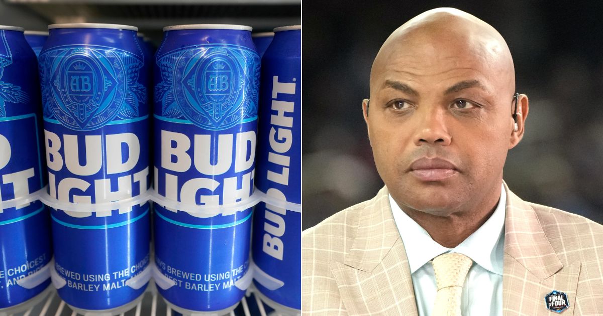 Over the weekend, Charles Barkley, right, defended Bud Light in two long-winded rants, name-calling those who are boycotting the beer company.