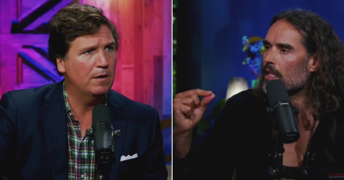 Tucker Carlson talked about his relationship with Elon Musk during an interview with Russell Brand on Rumble.