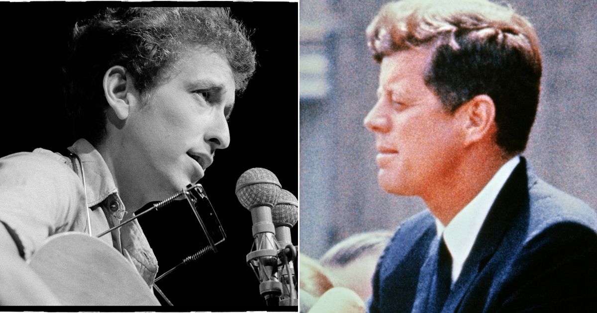 A young Bob Dylan brought some unwelcome attention on himself from the FBI in December 1963 after he made some unpopular remarks about the assassination of President John F. Kennedy.
