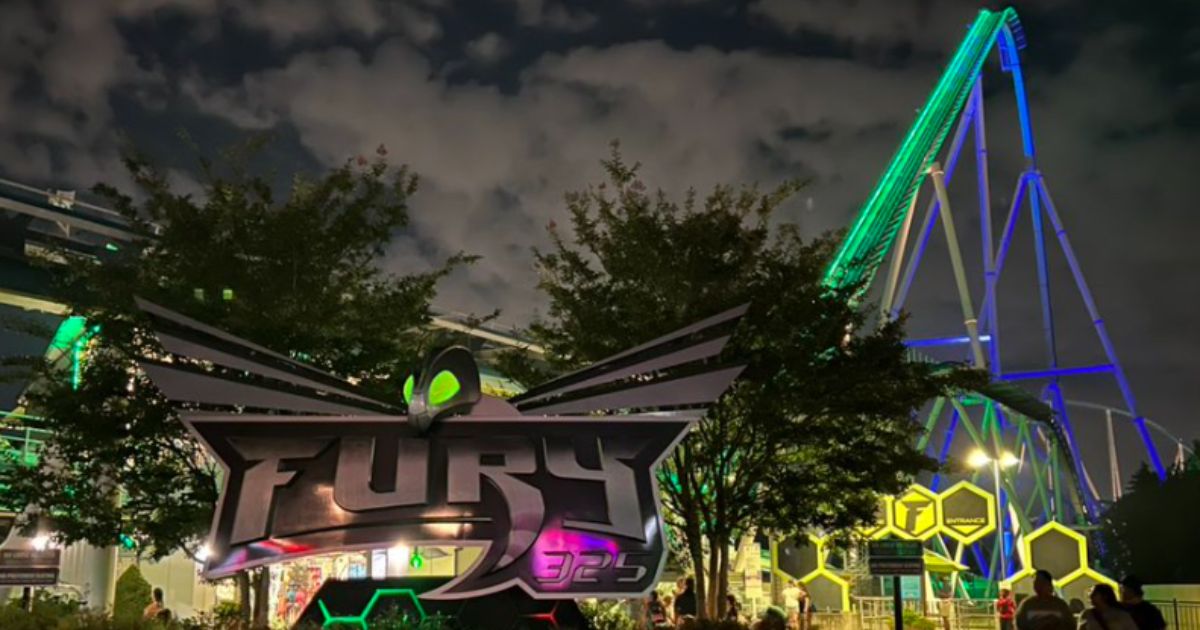 Fury 325, a giga coaster located at the Carowinds theme park in North Carolina, has shut down temporarily.