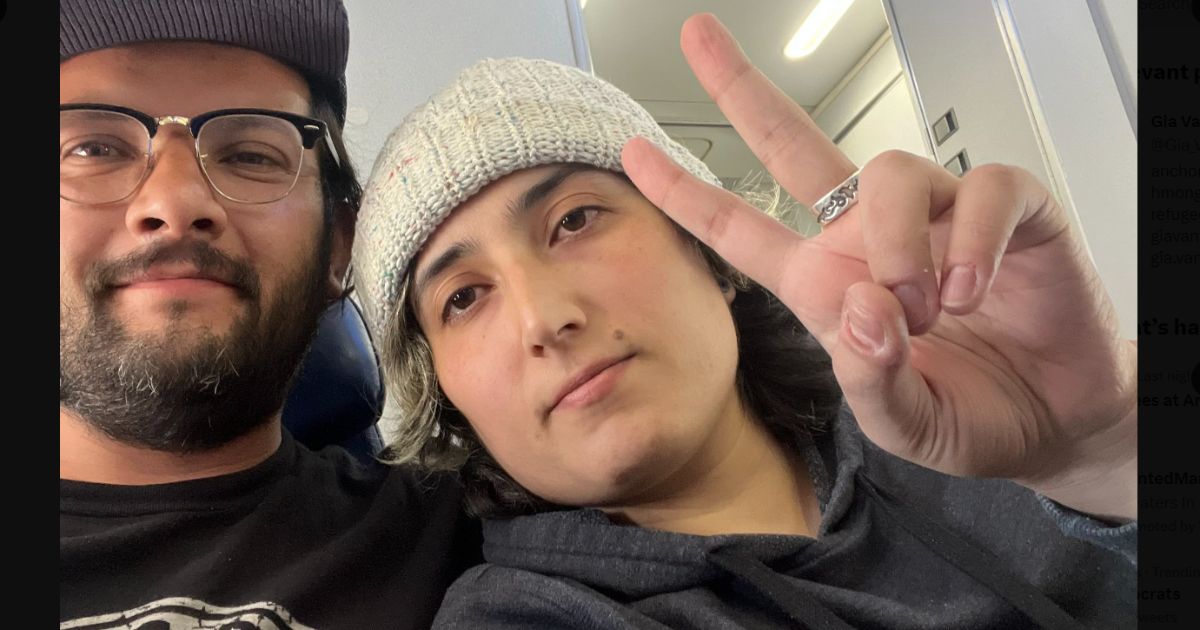 Gustavo De Leon, left, posted a photo on Sunday after reuniting with his sister, Monica De Leon Barba, right, who was kidnapped in Mexico in November.