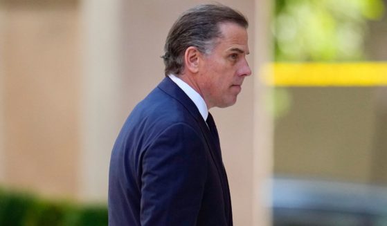 Hunter Biden arrives for a court appearance in Wilmington, Delaware, on Wednesday.